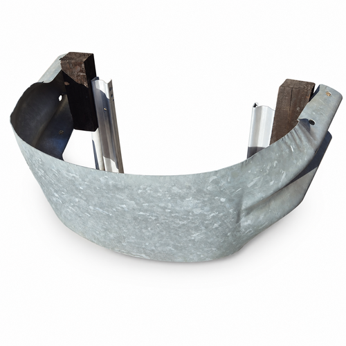 Bull Nose guardrail terminal – SANS 1350 compliant