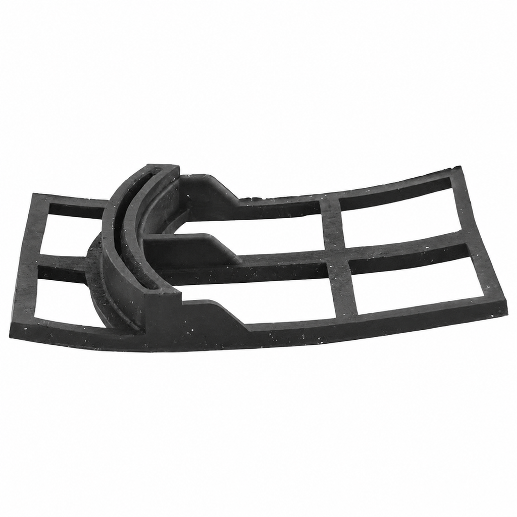 Lightweight rubber delineator base 2.5 kg on white background