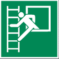 E016 Emergency Window with Escape Ladder