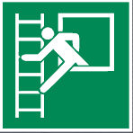 E016 Emergency Window with Escape Ladder