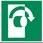 E019 Turn Clockwise to Open
