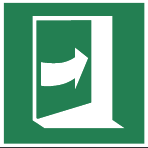 E023 Door Opens by Pushing on the Right-Hand Side