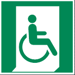 E030 Emergency Exit for People Unable to Walk or with Walking Impairment – Right