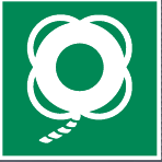 E041 Lifebuoy with Line