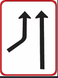 GS211 Traffic Lane Direction Guidance Sign