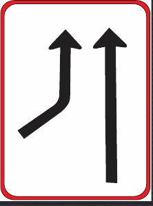 GS211 Traffic Lane Direction Guidance Sign