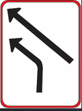 GS213 Traffic Lane Direction Guidance Sign
