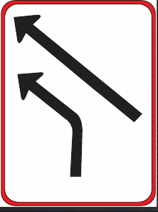 GS213 Traffic Lane Direction Guidance Sign