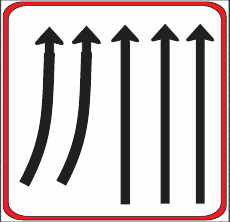 GS453 Lane Alignment Guidance Sign
