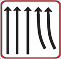 GS454 Lane Alignment Guidance Sign