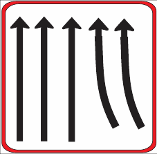 GS454 Lane Alignment Guidance Sign