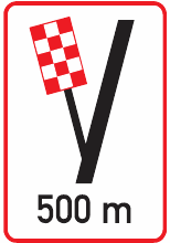 GS502 Route Marker Guidance Sign – 500 m