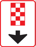 GS602 Route Marker Direction Guidance Sign
