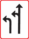 GS801 Lane Direction Guidance Sign