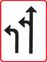 GS801 Lane Direction Guidance Sign