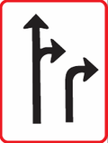 GS802 Lane Direction Guidance Sign