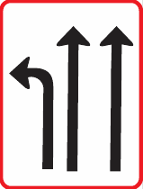 GS804 Lane Direction Guidance Sign