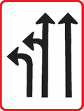 GS806 Lane Direction Guidance Sign