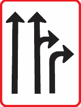 GS807 Lane Direction Guidance Sign
