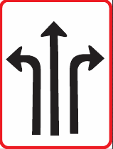 GS808 Lane Direction Guidance Sign
