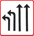 GS811 Lane Direction Guidance Sign