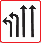 GS811 Lane Direction Guidance Sign