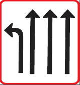 GS815 Lane Direction Guidance Sign