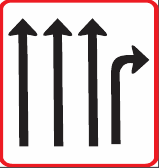 GS816 Lane Direction Guidance Sign