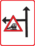 GS901 Railway Crossing Direction Guidance Sign