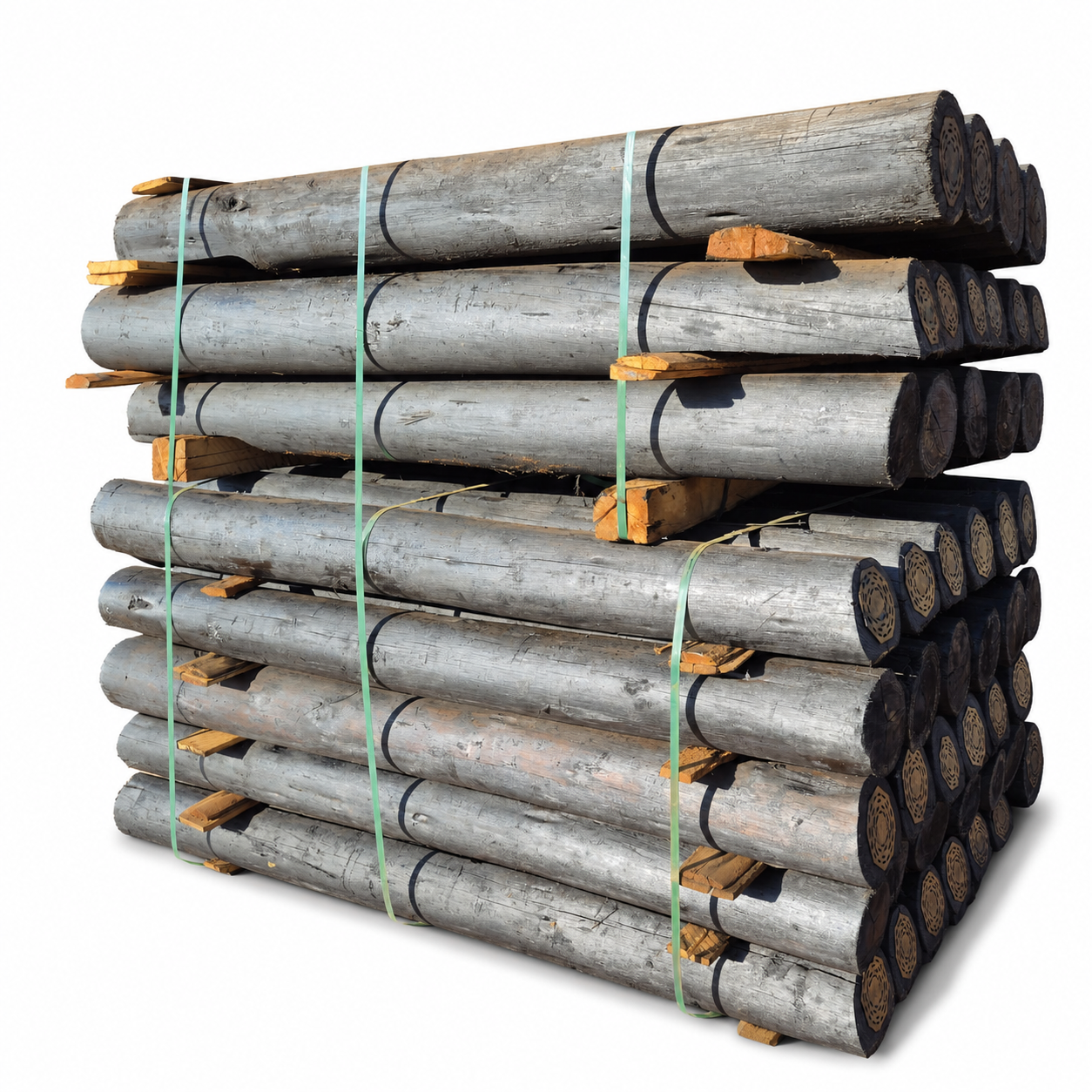 Guard Rail Timber Posts – creosote or CCA treated