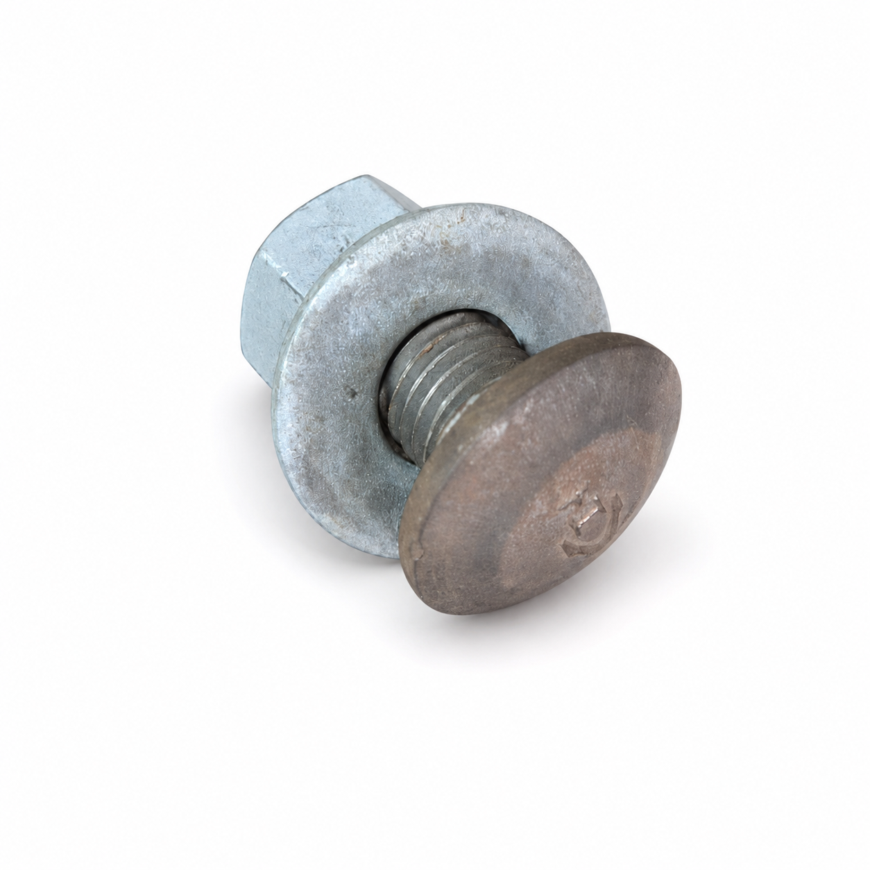 M16 × 32 mm Guardrail Splice Bolt with nut and washer