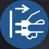 M006 Disconnect Mains Plug from Electrical Outlet