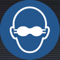 M007 Opaque Eye Protection Must Be Worn