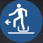 M050 Exit Sled-Toboggan to the Left