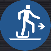 M051 Exit Sled-Toboggan to the Right