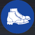 MV07 Safety Foot Protection Must Be Worn