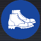 MV07 Safety Foot Protection Must Be Worn