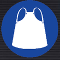 MV09 Apron Protection Must Be Worn