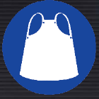 MV09 Apron Protection Must Be Worn
