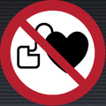 P007 No Access for People with Active Implanted Cardiac Devices