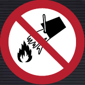 P011 Do Not Extinguish with Water