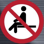 P018 No Sitting