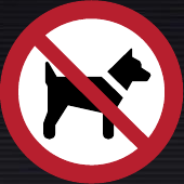 P021 No Dogs