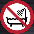 P026 Do Not Use This Device in a Bathtub, Shower or Water-Filled Reservoir