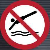 P052 No Diving