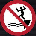 P061 No Jumping into Water