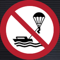P066 No Parasailing