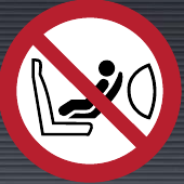 P074 Child Seat Installation Prohibited
