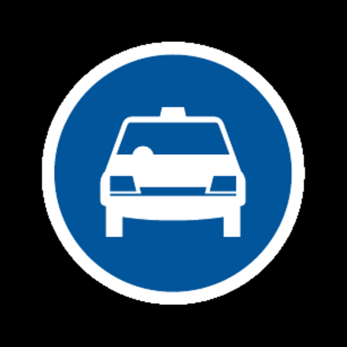 R118 – Taxis Only Sign