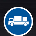 R122 Delivery Vehicles Only Sign
